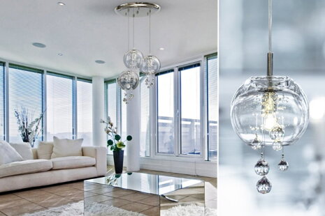 Crystal Luminaires as Fresh as a Drop of Morning Dew