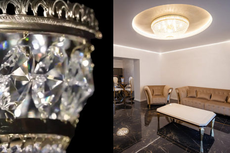 A bestseller among crystal lighting now shines in Košice (SK)