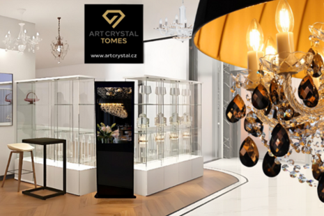 Visit the Crystal Lighting Gallery in Prague! (CZ)