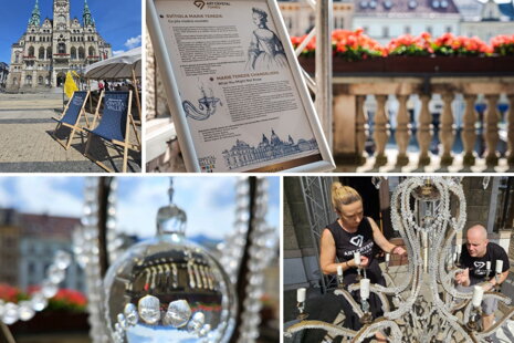 The Historic Marie Therese Chandelier Shone at Crystal Valley Week 2024 (CZ)