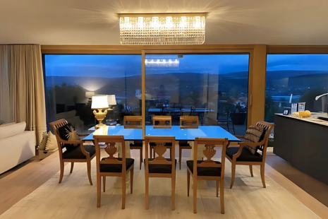 By client’s request: a chandelier that transformed a swiss interior